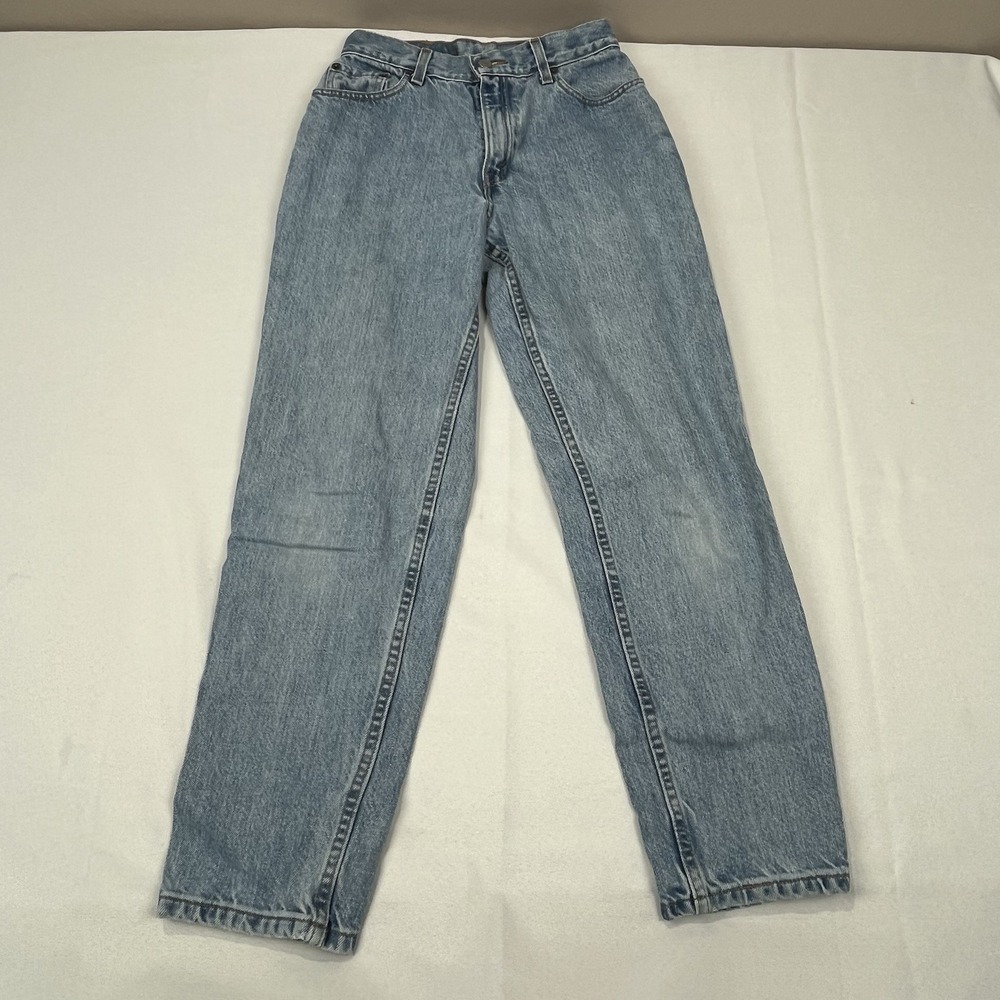 Vintage Y2K Levi's 550 Jeans Womens 6 Short 25x29 Blue Denim Cotton Grunge 2002